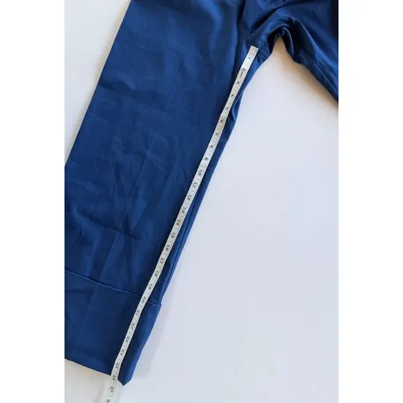 NWOT Sea New York Lennox Cuffed Cropped High Rise Wide Leg Pants in Blue Size 2